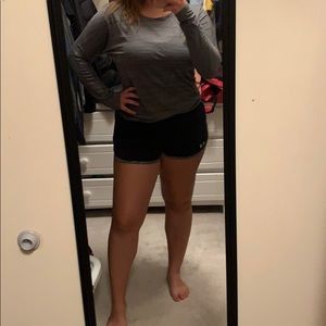 Gray long sleeve active shirt from lululemon